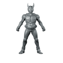 Masked Cyber Rider Kuuga 2 Miniature Sci - fi Cyberpunk - Papsikels Miniatures - We Print Miniatures