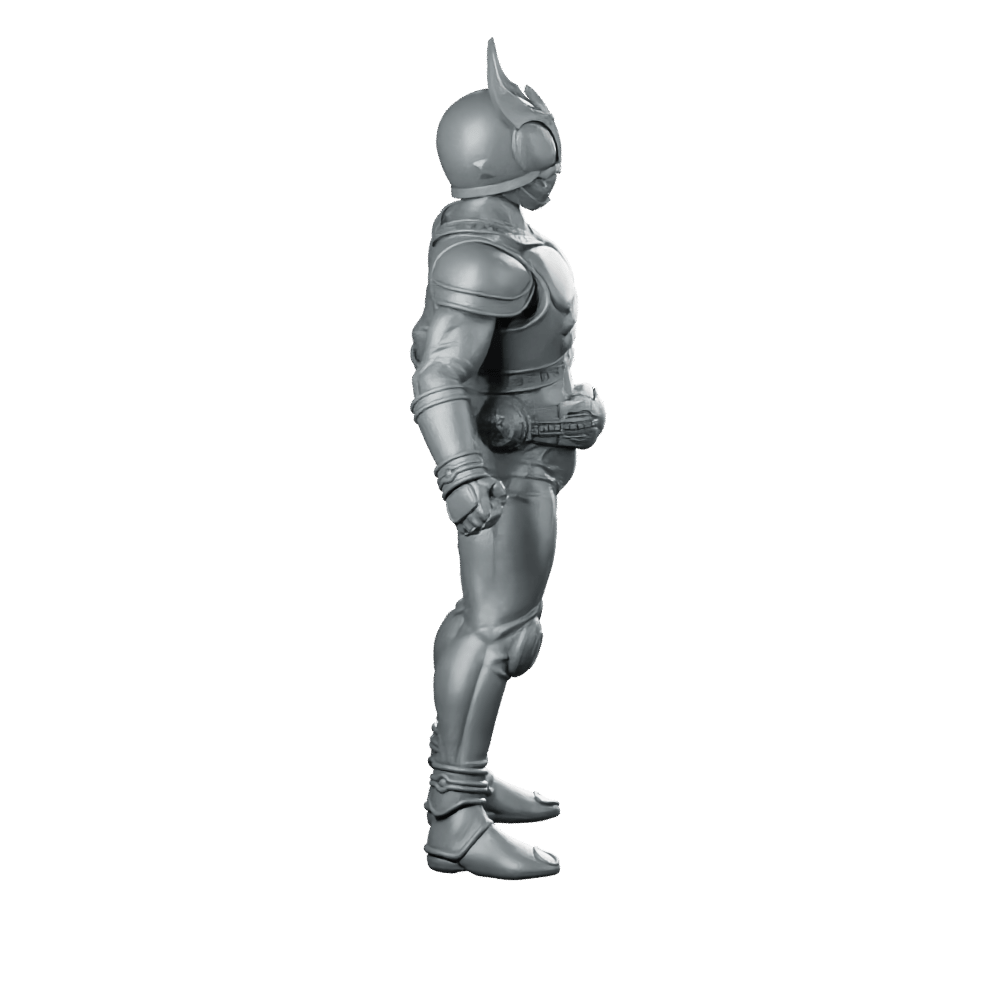Masked Cyber Rider Kuuga 2 Miniature Sci - fi Cyberpunk - Papsikels Miniatures - We Print Miniatures