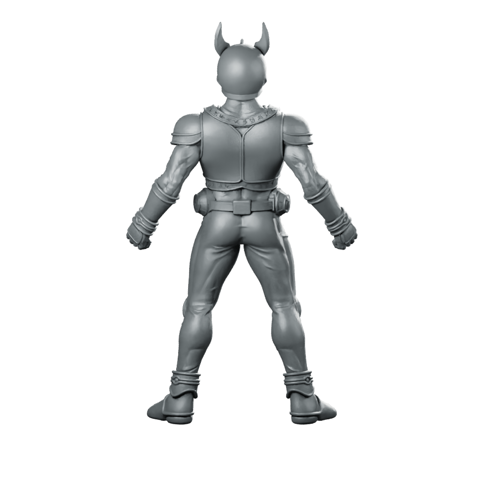 Masked Cyber Rider Kuuga 2 Miniature Sci - fi Cyberpunk - Papsikels Miniatures - We Print Miniatures