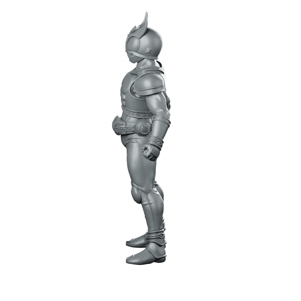 Masked Cyber Rider Kuuga 2 Miniature Sci - fi Cyberpunk - Papsikels Miniatures - We Print Miniatures