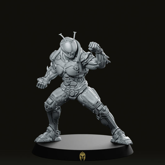 Masked Cyber Rider Tetsu Miniature - Papsikels Miniatures - We Print Miniatures