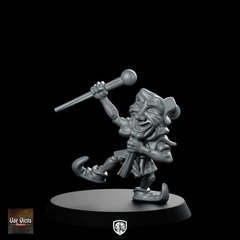 Masked Theatre Imp Miniature Jester Trickster Rogue - Vae Victis - We Print Miniatures