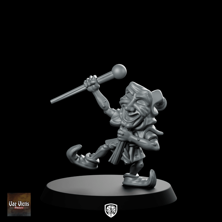 Masked Theatre Imp Miniature Jester Trickster Rogue