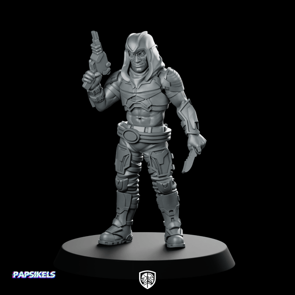 Master Of Disguise Zartan Miniature Sci - Fi Spy Operative - Papsikels Miniatures - We Print Miniatures
