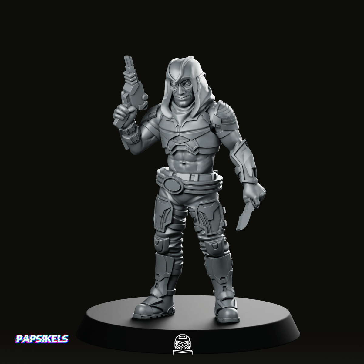 Master Of Disguise Zartan Miniature - Papsikels Miniatures - We Print Miniatures