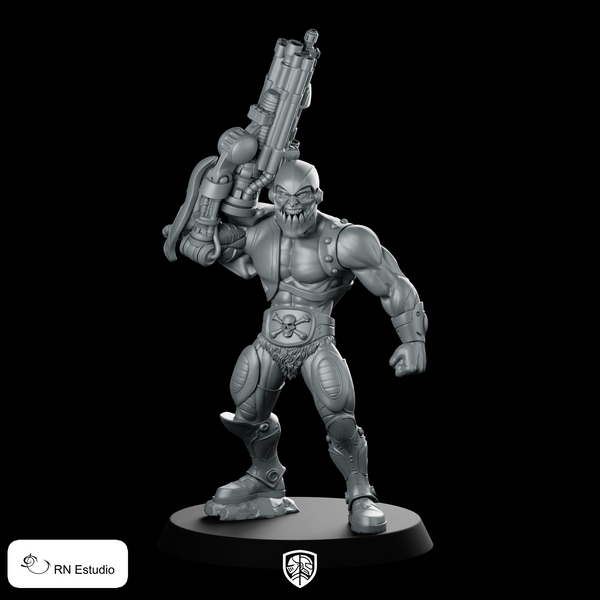 Maw Face Miniature Vampire Gunner
