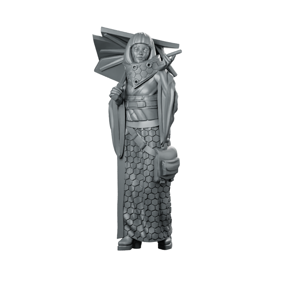 Maya Lewis Miniature Oracle Priestess Miniature 360 Spin 01