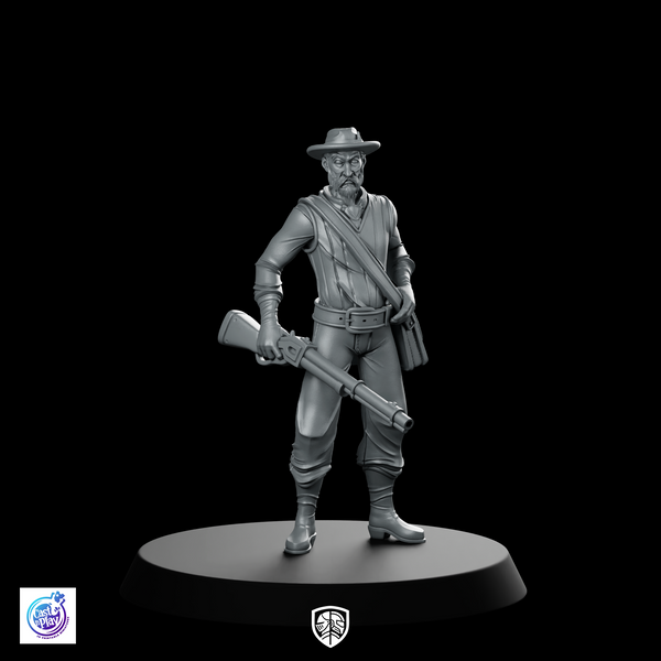 McKenna Cowboy Miniature Gunslinger Rifleman Wild West