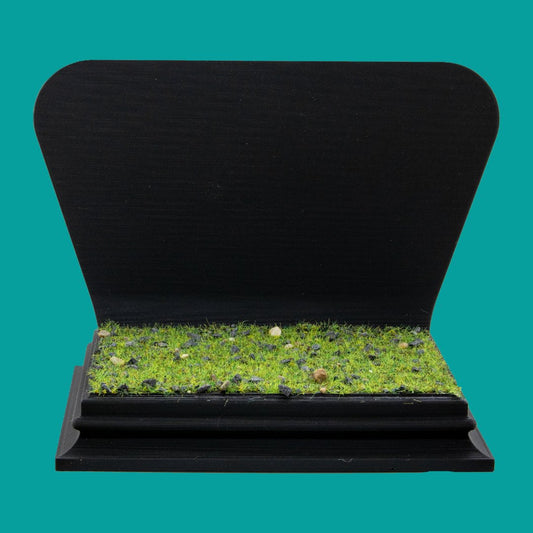 Meadows of Purity Grass Plinth Display Stand for Miniatures - JMdiez - We Print Miniatures