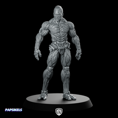 Mechanically Augmented Soldier Jaron Namir 3 Miniature Cybernetic