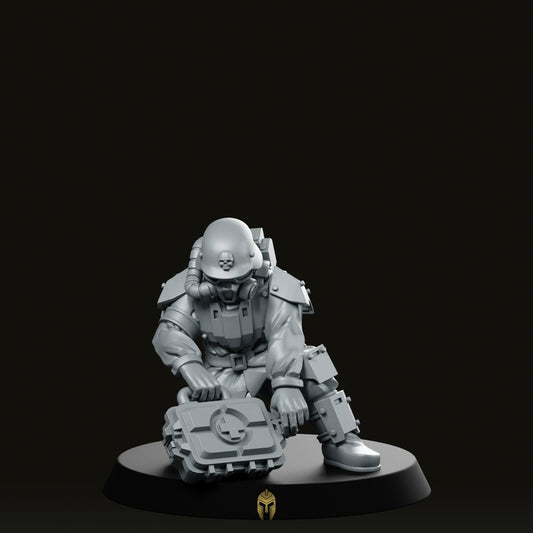 Medic Kaledon Fortis Miniature -PrintMinis - We Print Miniatures