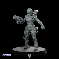 Medic Pfc Dallas Hallman Miniature Sci-Fi Jungle
