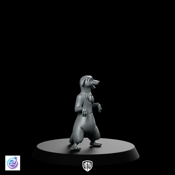 Merk Bare B Pet Mircat Miniature Cute