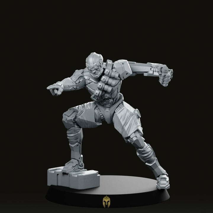Metal Slammers Armiger Cyberpunk Miniatur