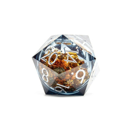 Midnight Riches | 50mm D20 | Oversized Liquid Core - Tabletop Dominion - We Print Miniatures
