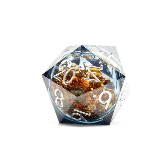 Midnight Riches | 50mm D20 | Oversized Liquid Core - Tabletop Dominion - We Print Miniatures