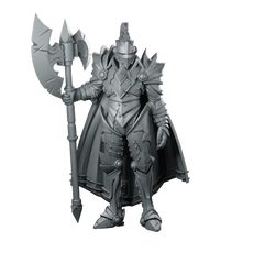 Midnights A Miniature Halberd Knight Miniature 360 Spin 01