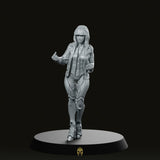 Miko 02a Cyberpunk - Unit9 - We Print Miniatures