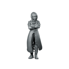 Milki Not Convinced Masked Operative Miniature - Papsikels Miniatures - We Print Miniatures