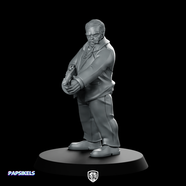 Milo Deplato Machine Gun Underworld Boss