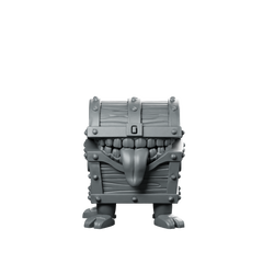 Mimic Chest With Tongue Out Miniature Monster Miniature 360 Spin 01