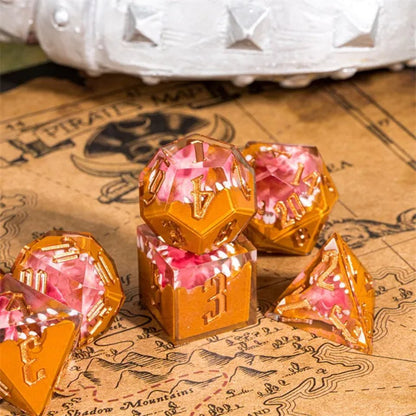 Mimic's Clutch | Sharp Edge Dice | 7 Piece Set - Tabletop Dominion - We Print Miniatures