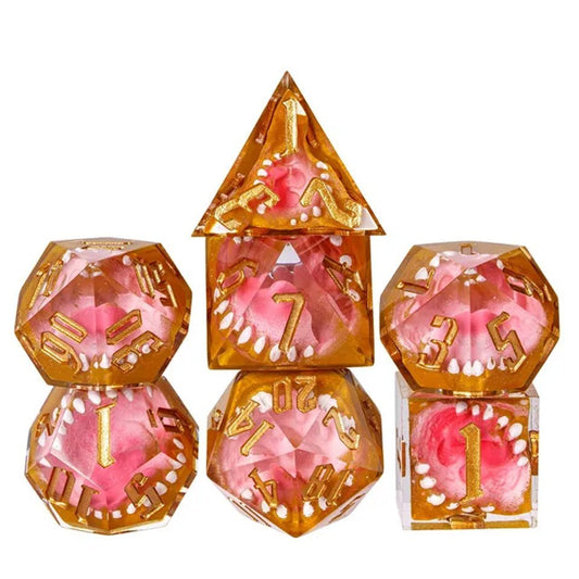 Mimic's Clutch | Sharp Edge Dice | 7 Piece Set - Tabletop Dominion - We Print Miniatures