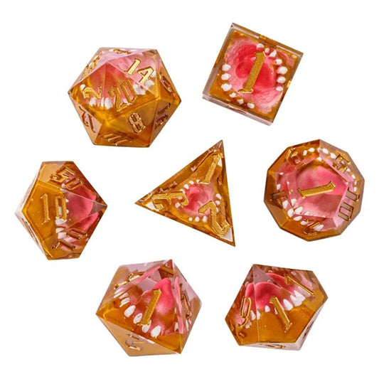 Mimic's Clutch | Sharp Edge Dice | 7 Piece Set - Tabletop Dominion - We Print Miniatures