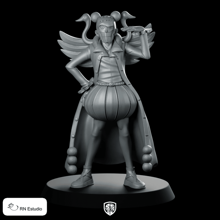 Mister 2 Miniature Whimsical Pumpkin Winged Hero