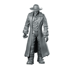 Mister E Cyborg Gunslinger - Papsikels Miniatures - We Print Miniatures