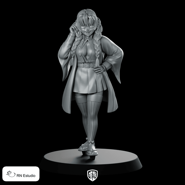 Mitsuri 2 Miniature Fantasy Spy Heroine Agent - RN Estudio - We Print Miniatures