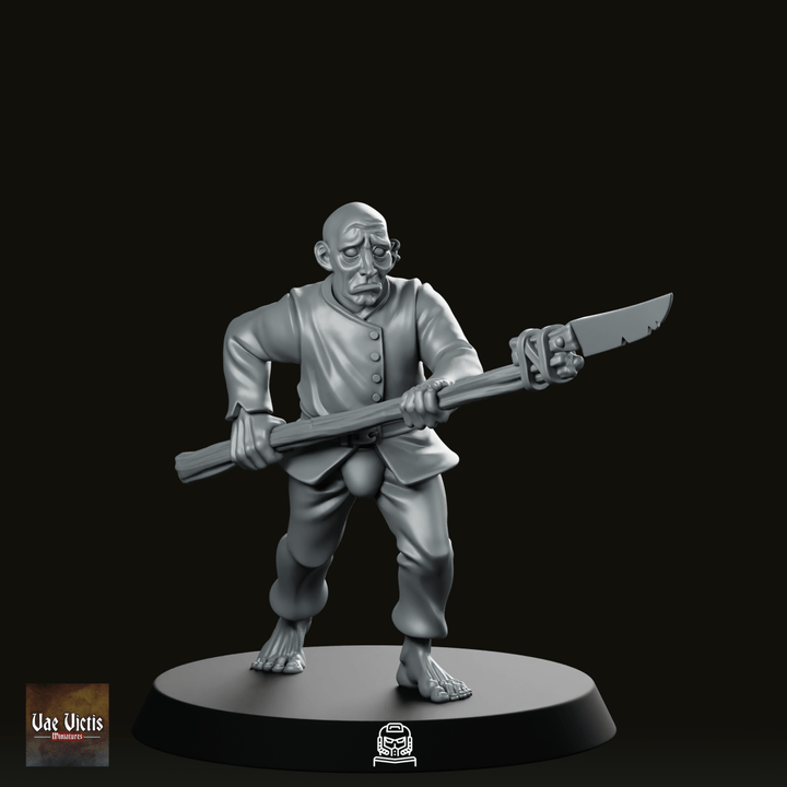 Mob 03 Miniatura Veterano Guerrero Lancero PNJ
