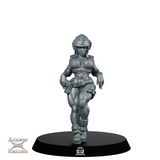 Mobile Artillery Pinup Crew 1 Miniature - Across The Realms - We Print Miniatures