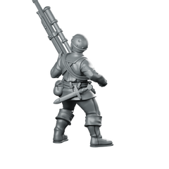 Fantasy Cossacks Monopose 06 Miniature 360 Spin 04