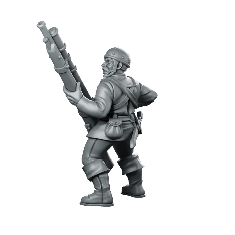 Fantasy Cossacks Monopose 06 Miniature 360 Spin 06