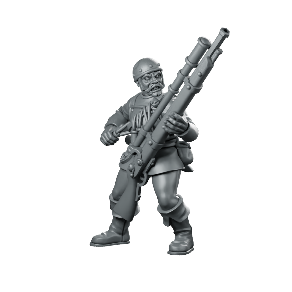 Fantasy Cossacks Monopose 06 Miniature 360 Spin 08