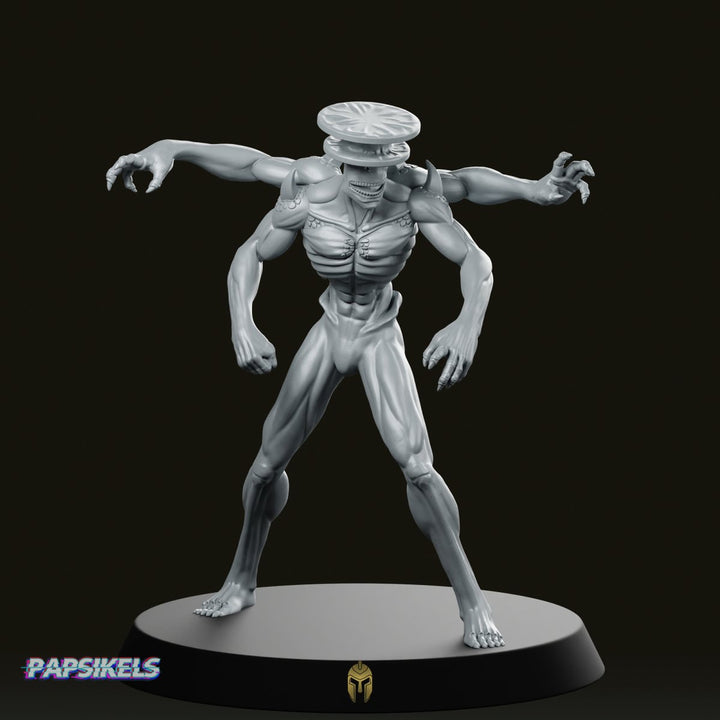 Mostro Numero 9C Miniatura Mutante Cyberpunk Fantascienza