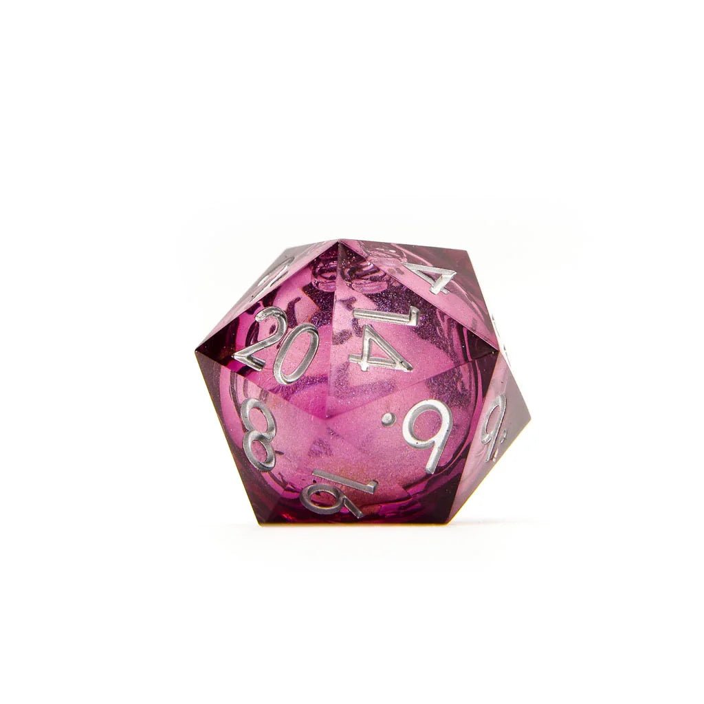 Moonbeam | 33mm D20 | Oversized Liquid Core - Tabletop Dominion - We Print Miniatures