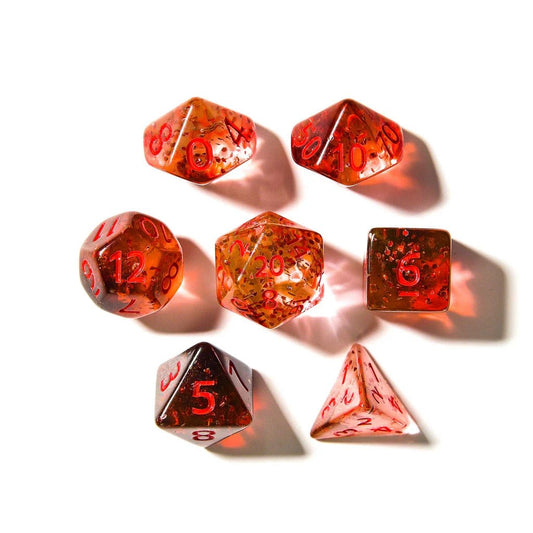 Mortal Wounds | Acrylic Dice | 7 Piece Set - Tabletop Dominion - We Print Miniatures