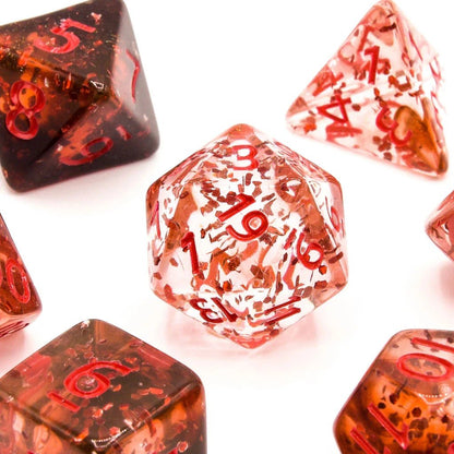 Mortal Wounds | Acrylic Dice | 7 Piece Set - Tabletop Dominion - We Print Miniatures