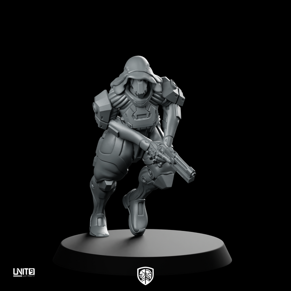 Moth Pose2 Armored miniature Trooper