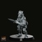 Moustache Warrior Miniature - Vae Victus Miniatures - We Print Miniatures