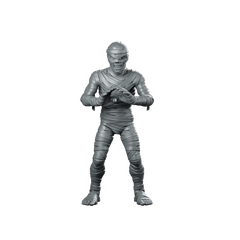 Mummy Reaching Forward Miniature Undead Shambler Pose Miniature 360 Spin 01