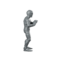 Mummy Reaching Forward Miniature Undead Shambler Pose Miniature 360 Spin 03