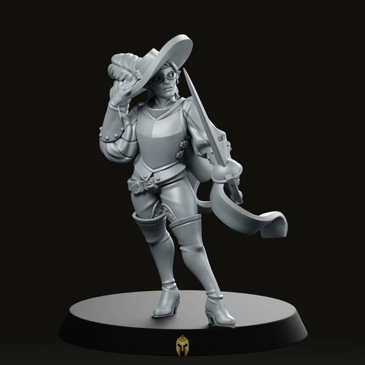 Musketeer Miniature -Vae Victus Miniatures - We Print Miniatures