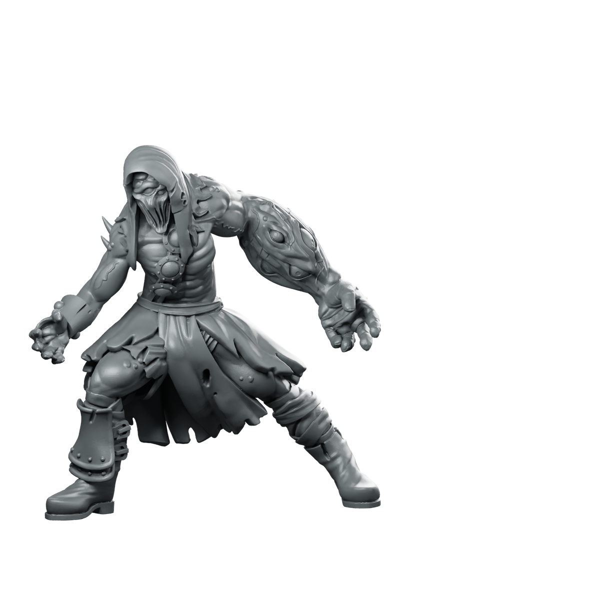 Mutant 1 Miniature Hooded Mutant Brute Miniature 360 Spin 01