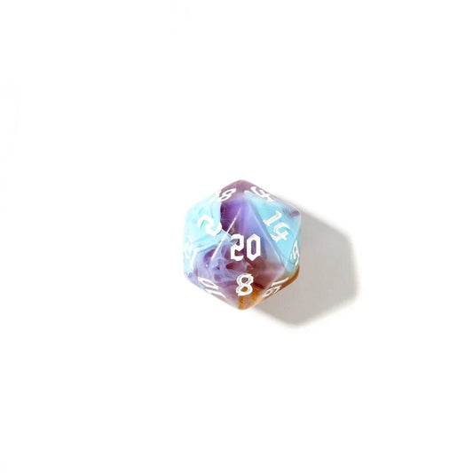 Mystic Earth | Acrylic Dice | 7 Piece Set - Tabletop Dominion - We Print Miniatures