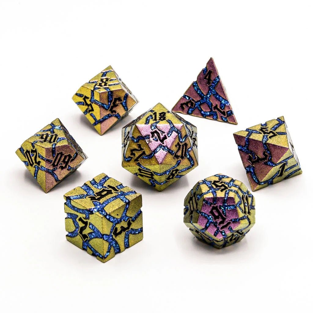 Mystic Steel | Solid Metal | 7 Piece Set - Tabletop Dominion - We Print Miniatures