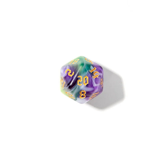 Mystic Tides | Acrylic Dice | 7 Piece Set - Tabletop Dominion - We Print Miniatures
