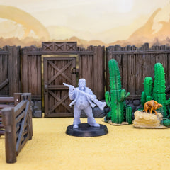 Nathaniel Cowboy Miniature -CastNPlay - We Print Miniatures